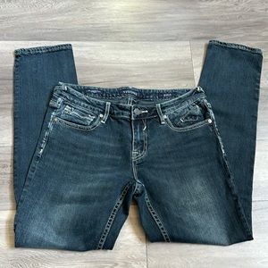 Vigoss The Thompson Tomboy Cropped Jeans Waist 28